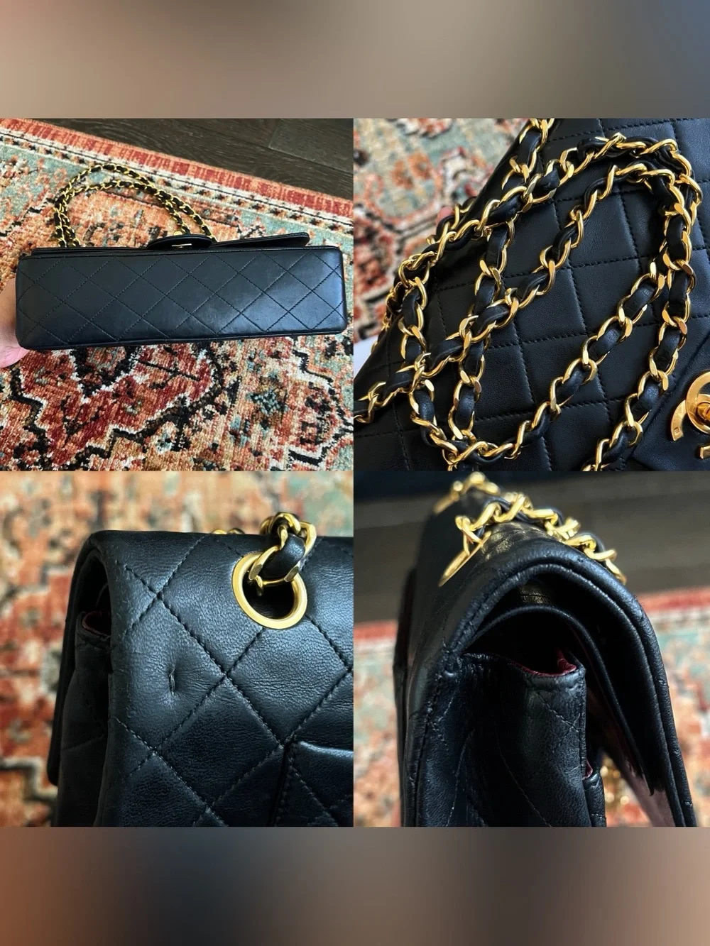 Chanel Classic Vintage Medium Double Flap Bag